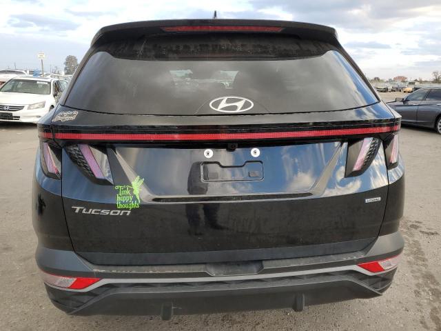 5NMJBCAE4NH083174 - 2022 HYUNDAI TUCSON SEL BLACK photo 6