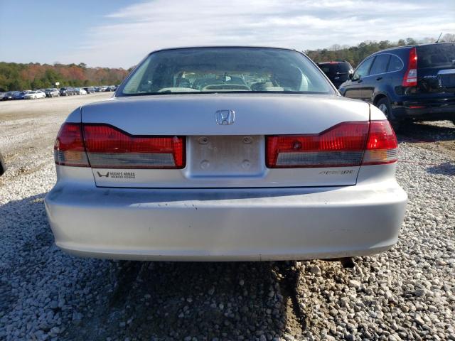 1HGCF86622A093107 - 2002 HONDA ACCORD VALUE SILVER photo 6