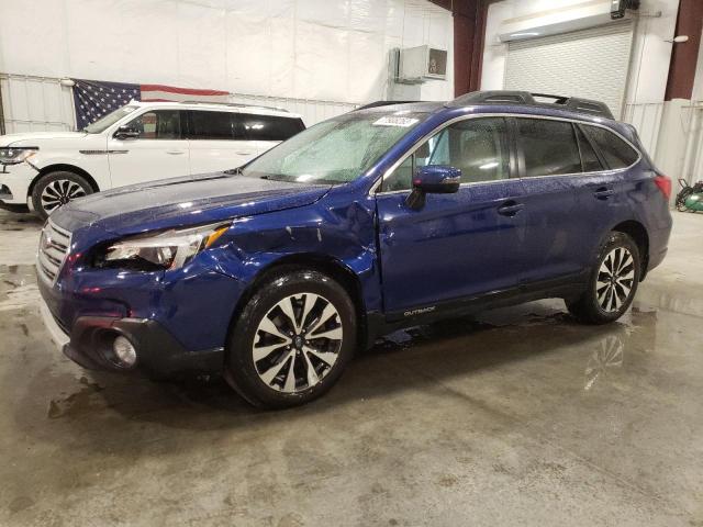 4S4BSBNC2F3338844 - 2015 SUBARU OUTBACK 2.5I LIMITED BLUE photo 1