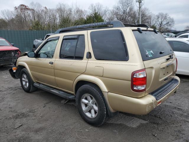 JN8DR09Y94W912102 - 2004 NISSAN PATHFINDER LE 金色 照片 2