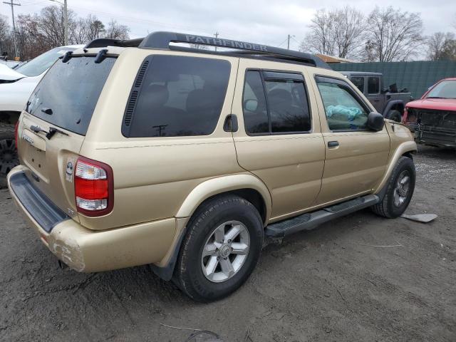 JN8DR09Y94W912102 - 2004 NISSAN PATHFINDER LE 金色 照片 3