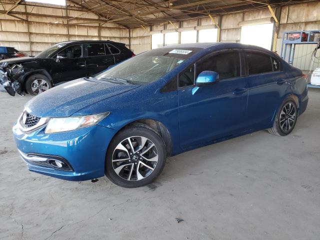 2HGFB2F96DH507316 - 2013 HONDA CIVIC EXL Mavi foto 1