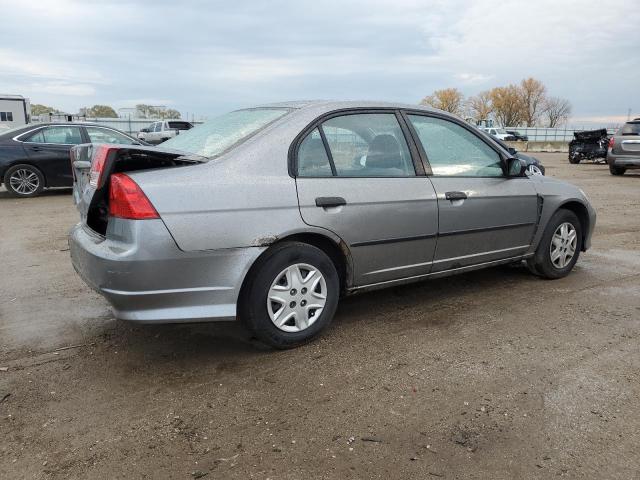 2HGES16385H569707 - 2005 HONDA CIVIC DX VP ნაცრისფერი ფოტო 3