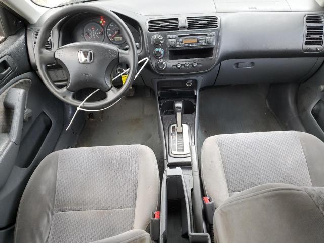 2HGES16385H569707 - 2005 HONDA CIVIC DX VP ნაცრისფერი ფოტო 8