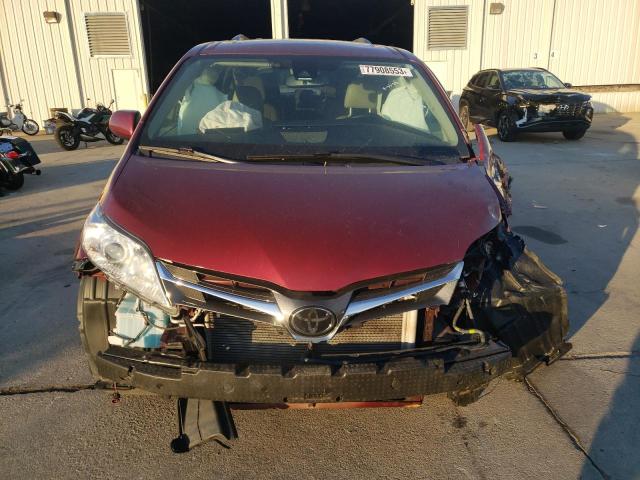 5TDYZ3DC3LS048575 - 2020 TOYOTA SIENNA XLE RED photo 5