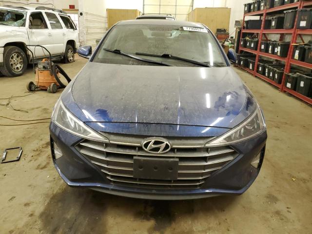 5NPD74LF3KH489990 - 2019 HYUNDAI ELANTRA SE BLUE photo 5