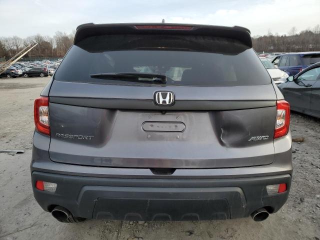 5FNYF8H56LB008397 - 2020 HONDA PASSPORT EXL GRAY photo 6