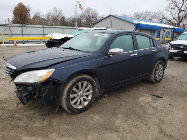 1C3CCBCG9DN555602 - 2013 CHRYSLER 200 LIMITED BLUE photo 1