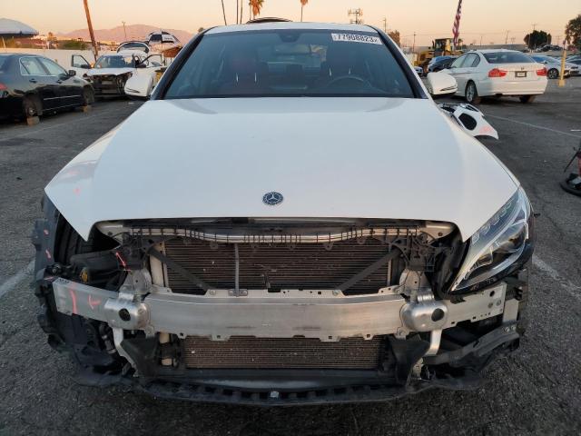 55SWF4JB0JU241235 - 2018 MERCEDES-BENZ C 300 WHITE photo 5