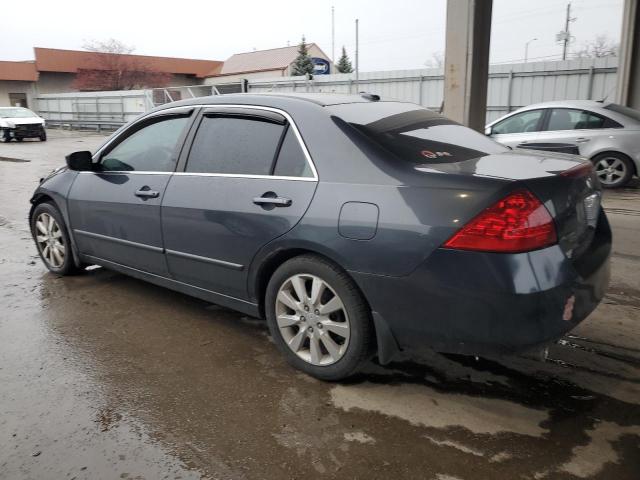 1HGCM66586A033680 - 2006 HONDA ACCORD EX BLUE photo 2