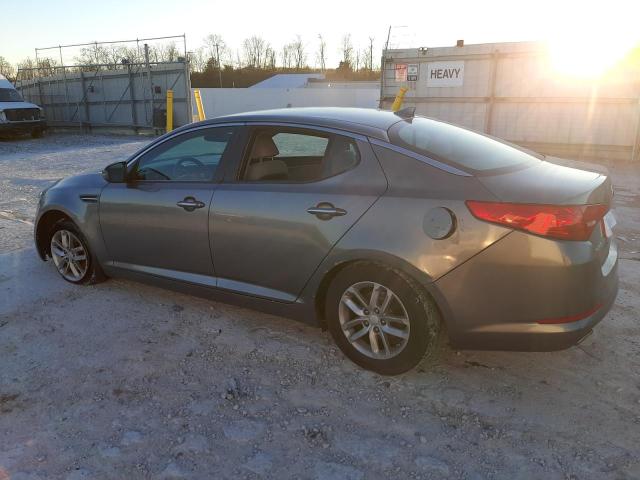 5XXGM4A74DG166743 - 2013 KIA OPTIMA LX GRAY photo 2