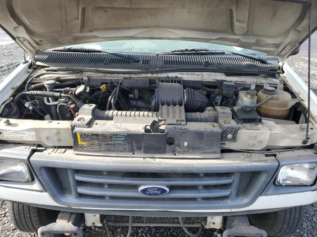 1FTRE14W86DA30720 - 2006 FORD ECONOLINE E150 VAN WHITE photo 11