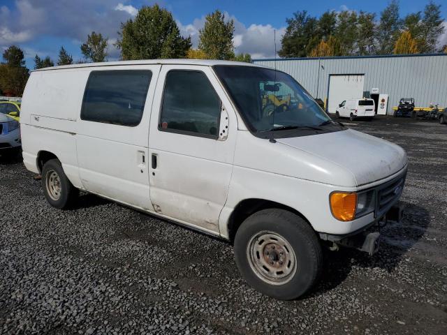 1FTRE14W86DA30720 - 2006 FORD ECONOLINE E150 VAN WHITE photo 4