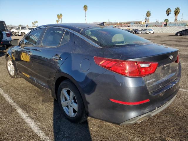 KNAGM4A76F5568459 - 2015 KIA OPTIMA LX GRAY photo 2