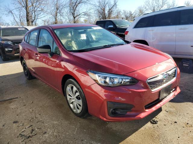 4S3GTAA60K3748327 - 2019 SUBARU IMPREZA MAROON photo 4