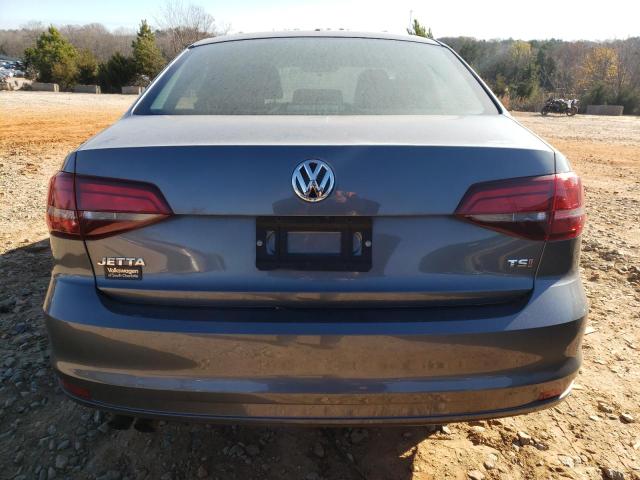 3VW2B7AJ8JM261861 - 2018 VOLKSWAGEN JETTA S GRAY photo 6