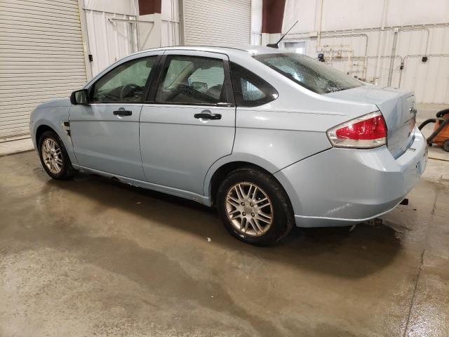 1FAHP35N98W283727 - 2008 FORD FOCUS SE BLUE photo 2