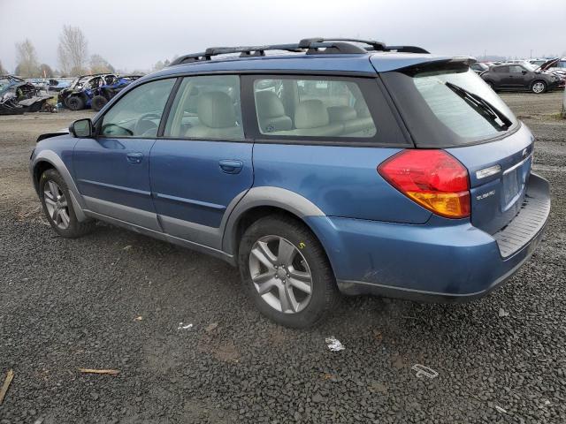 4S4BP86C674309071 - 2007 SUBARU LEGACY OUTBACK 3.0R LL BEAN BLUE photo 2