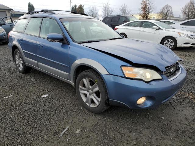 4S4BP86C674309071 - 2007 SUBARU LEGACY OUTBACK 3.0R LL BEAN BLUE photo 4