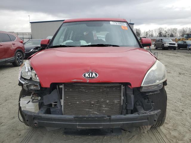 KNDJT2A52D7627023 - 2013 KIA SOUL RED photo 5