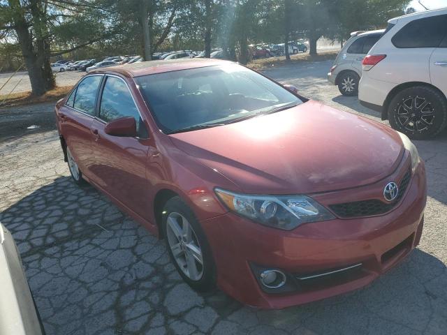 4T1BF1FK6EU848353 - 2014 TOYOTA CAMRY L RED photo 4