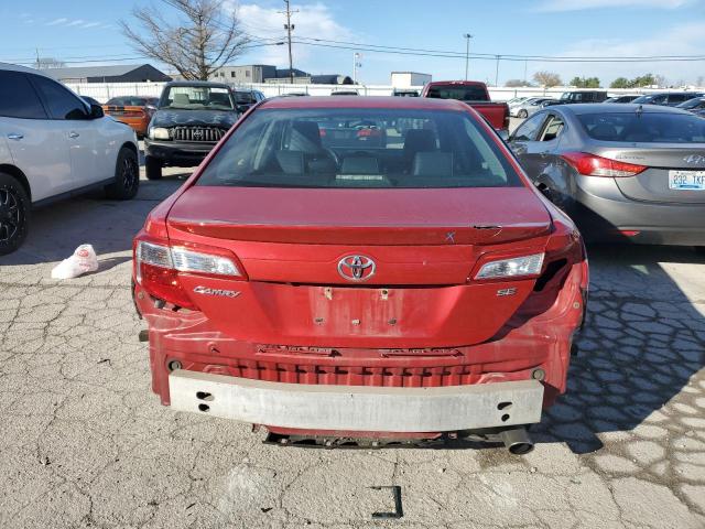 4T1BF1FK6EU848353 - 2014 TOYOTA CAMRY L RED photo 6