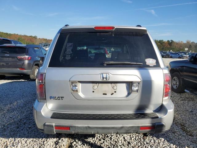 5FNYF28626B020069 - 2006 HONDA PILOT EX SILVER photo 6