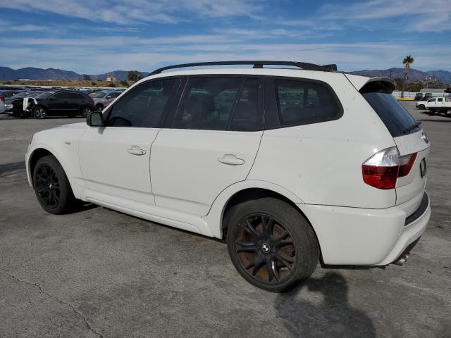 WBXPC93478WJ24285 - 2008 BMW X3 3.0SI WHITE photo 2