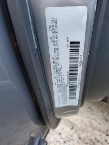 4S4BP60C296321061 - 2009 SUBARU OUTBACK GRAY photo 12