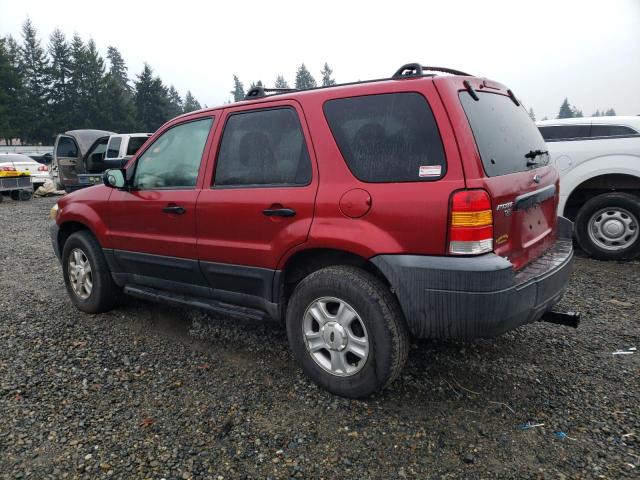 1FMYU03155KA55689 - 2005 FORD ESCAPE XLT RED photo 2