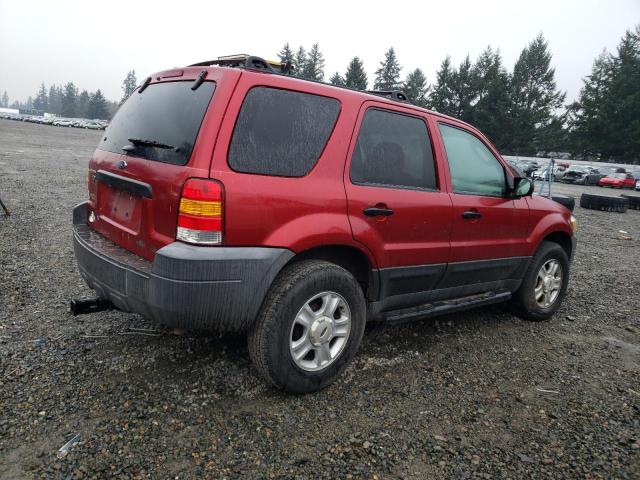 1FMYU03155KA55689 - 2005 FORD ESCAPE XLT RED photo 3