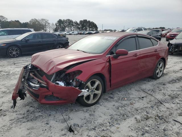 3FA6P0G72GR295899 - 2016 FORD FUSION S MAROON photo 1