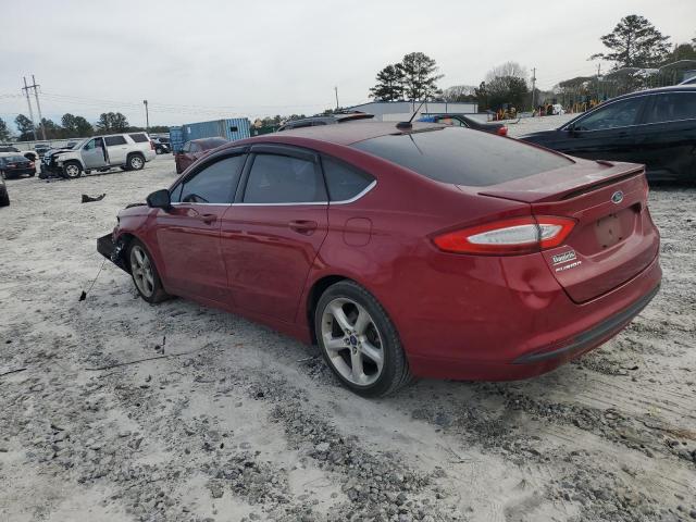 3FA6P0G72GR295899 - 2016 FORD FUSION S MAROON photo 2