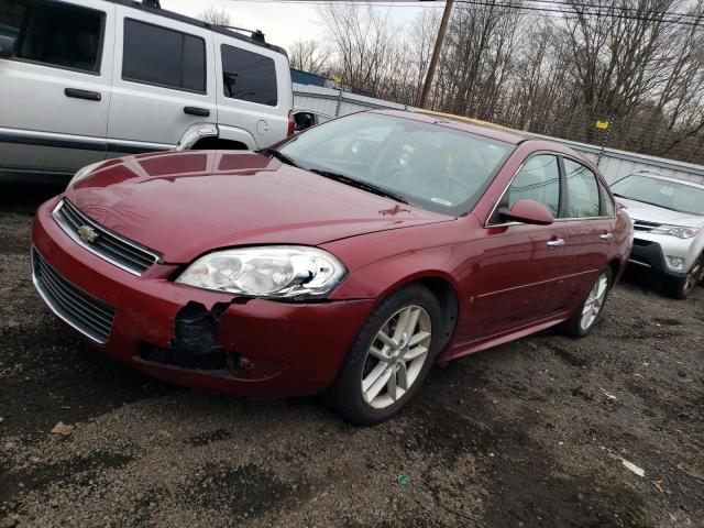 2G1WU57M691159748 - 2009 CHEVROLET IMPALA LS LTZ MAROON photo 1