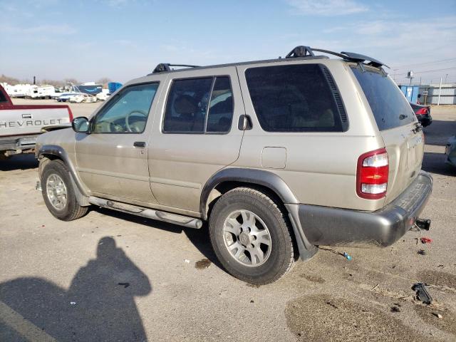 JN8DR09Y51W572572 - 2001 NISSAN PATHFINDER LE GOLD photo 2