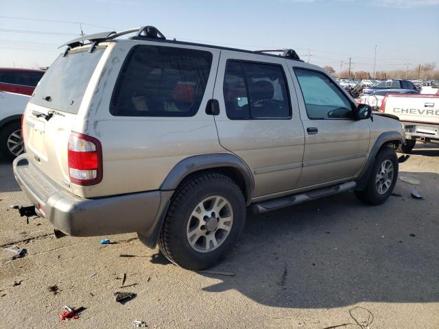 JN8DR09Y51W572572 - 2001 NISSAN PATHFINDER LE GOLD photo 3