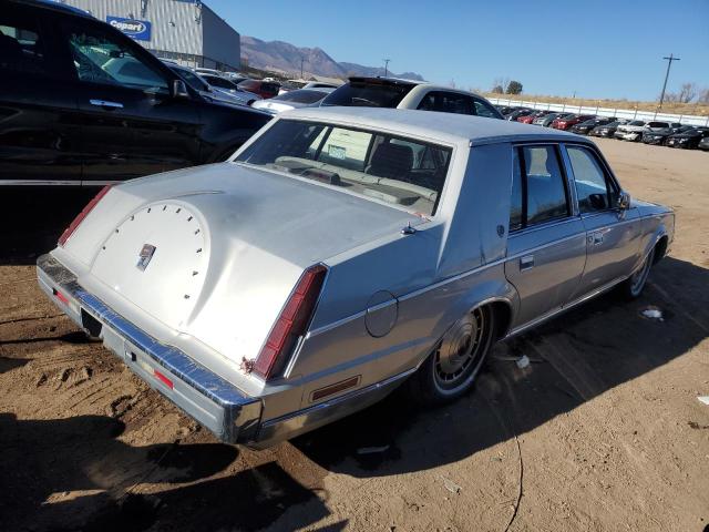 1LNBM97F0HY661273 - 1987 LINCOLN CONTINENTA SILVER photo 3