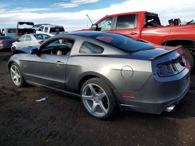 1ZVBP8CF8E5280941 - 2014 FORD MUSTANG GT GRAY photo 2