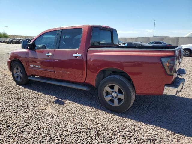 1N6AA07B35N509984 - 2005 NISSAN TITAN XE RED photo 2