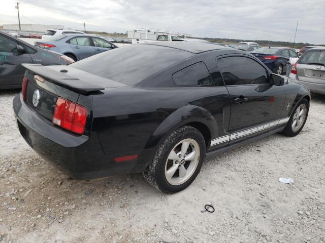 1ZVHT80N575334782 - 2007 FORD MUSTANG BLACK photo 3