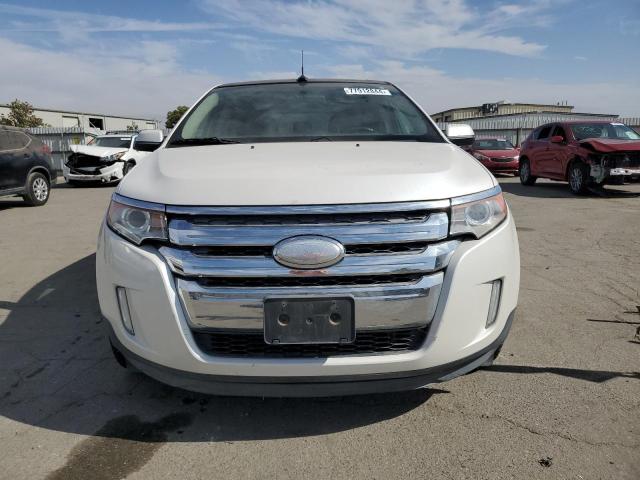 2FMDK3KC7CBA34181 - 2012 FORD EDGE LIMITED WHITE photo 5