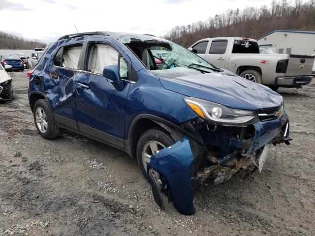 3GNCJPSB9KL331528 - 2019 CHEVROLET TRAX 1LT BLUE photo 4