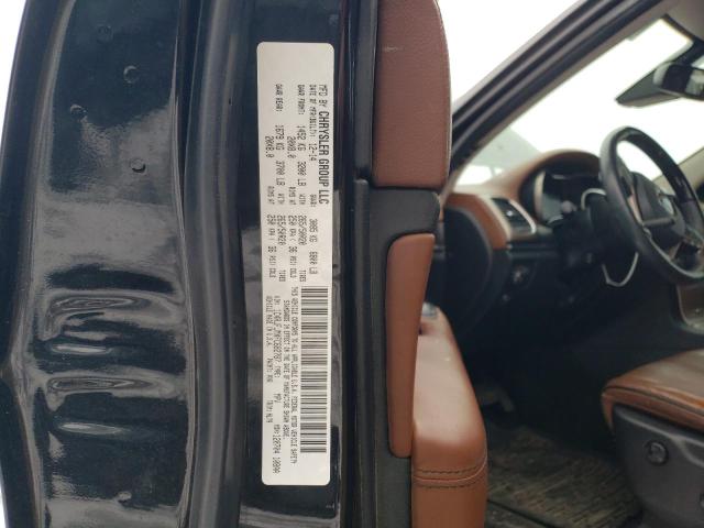 1C4RJFJMXFC682787 - 2015 JEEP GRAND CHER SUMMIT შავი ფოტო 12