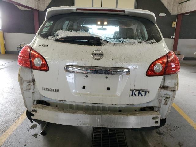 JN8AS5MT9BW156851 - 2011 NISSAN ROGUE S WHITE photo 6