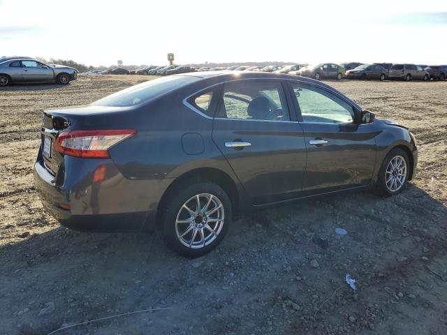 3N1AB7AP2DL704831 - 2013 NISSAN SENTRA S GRAY photo 3