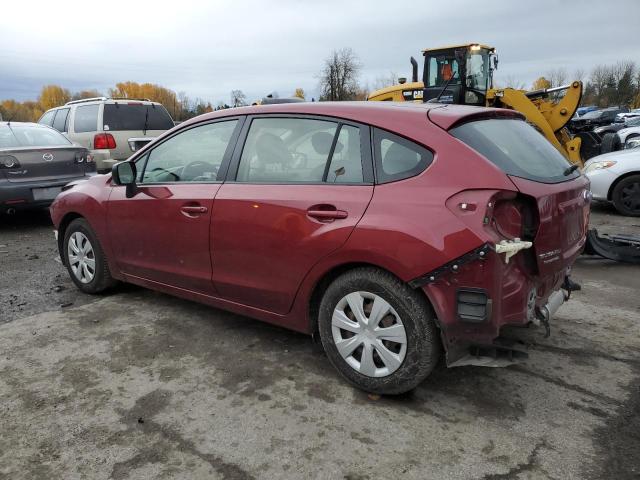 JF1GPAA60DH821017 - 2013 SUBARU IMPREZA RED photo 2