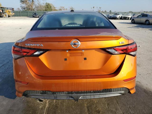 3N1AB8DV0NY230012 - 2022 NISSAN SENTRA SR ORANGE photo 6