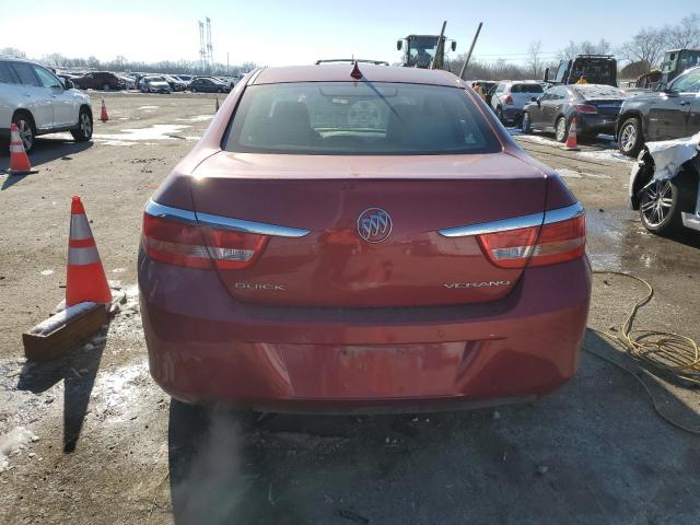 1G4PS5SK3C4156868 - 2012 BUICK VERANO RED photo 6