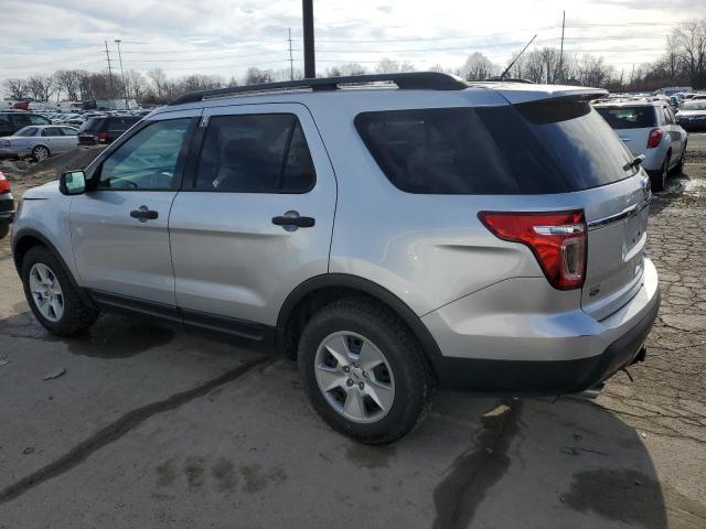 1FM5K8B88DGC24238 - 2013 FORD EXPLORER SILVER photo 2