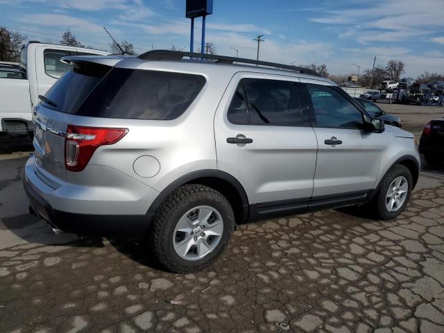 1FM5K8B88DGC24238 - 2013 FORD EXPLORER SILVER photo 3